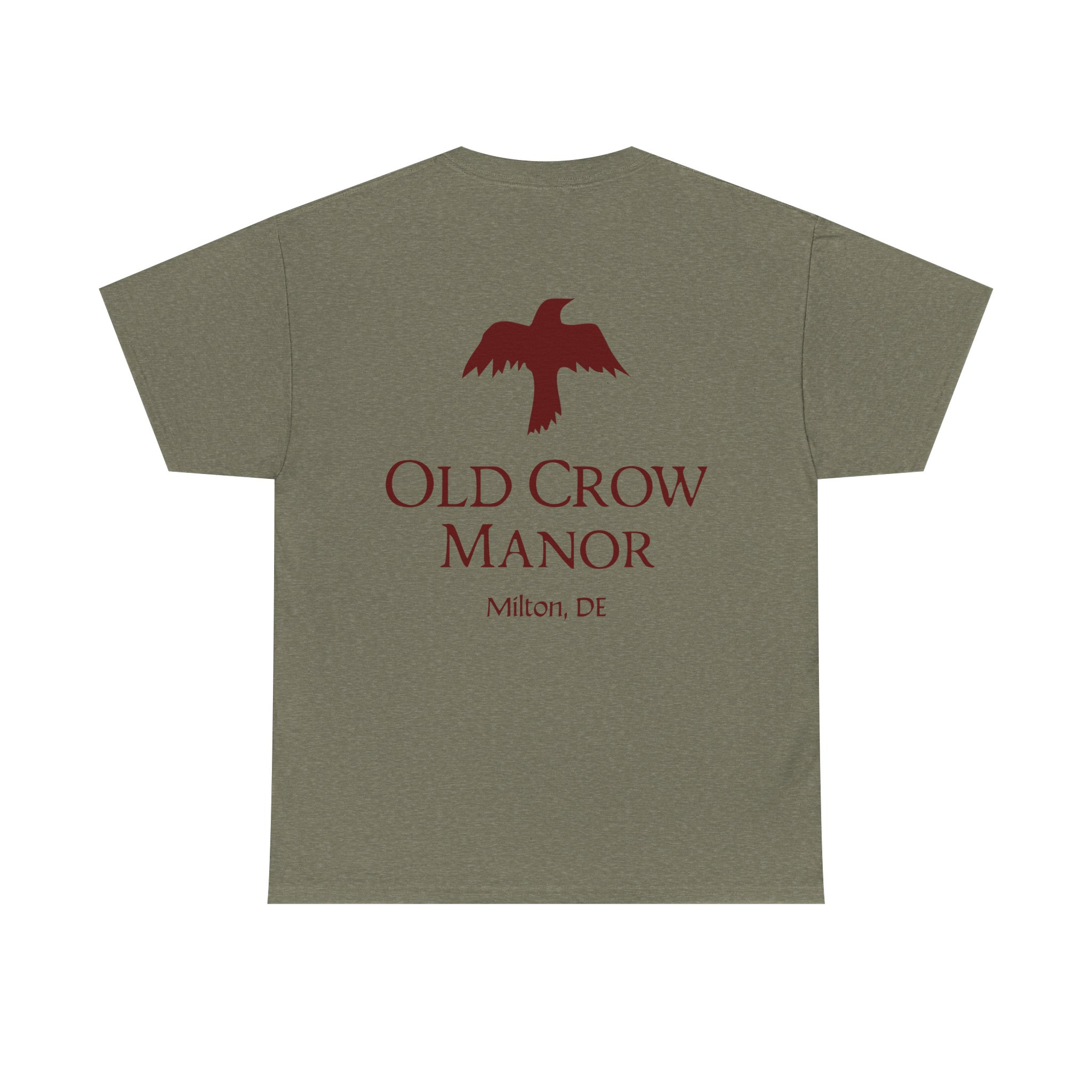 Old Crow Manor Graphic Tee, Unisex T-Shirt, Old Crow Manor Design - Image 6