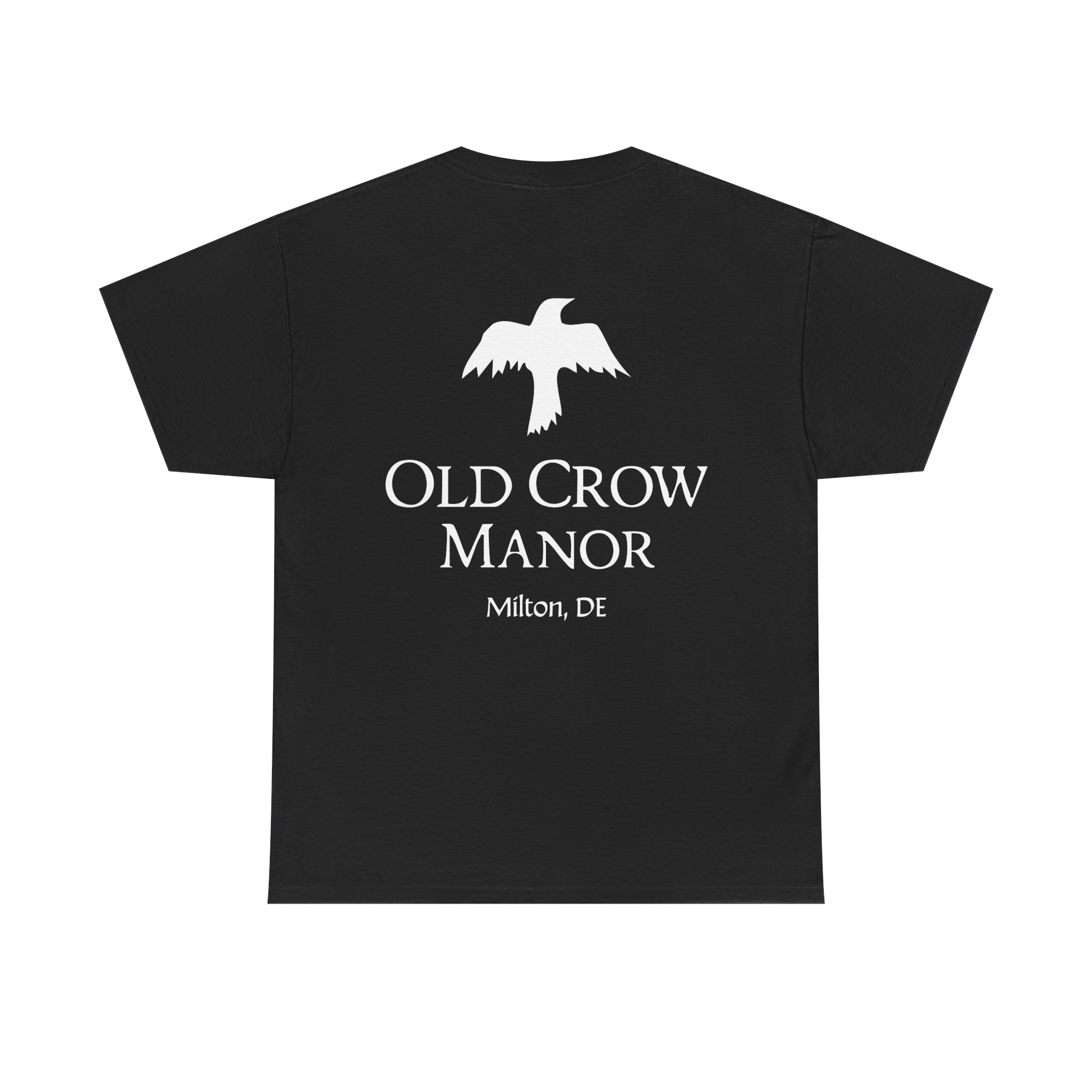 Old Crow Manor Unisex Heavy Cotton Tee - Image 12