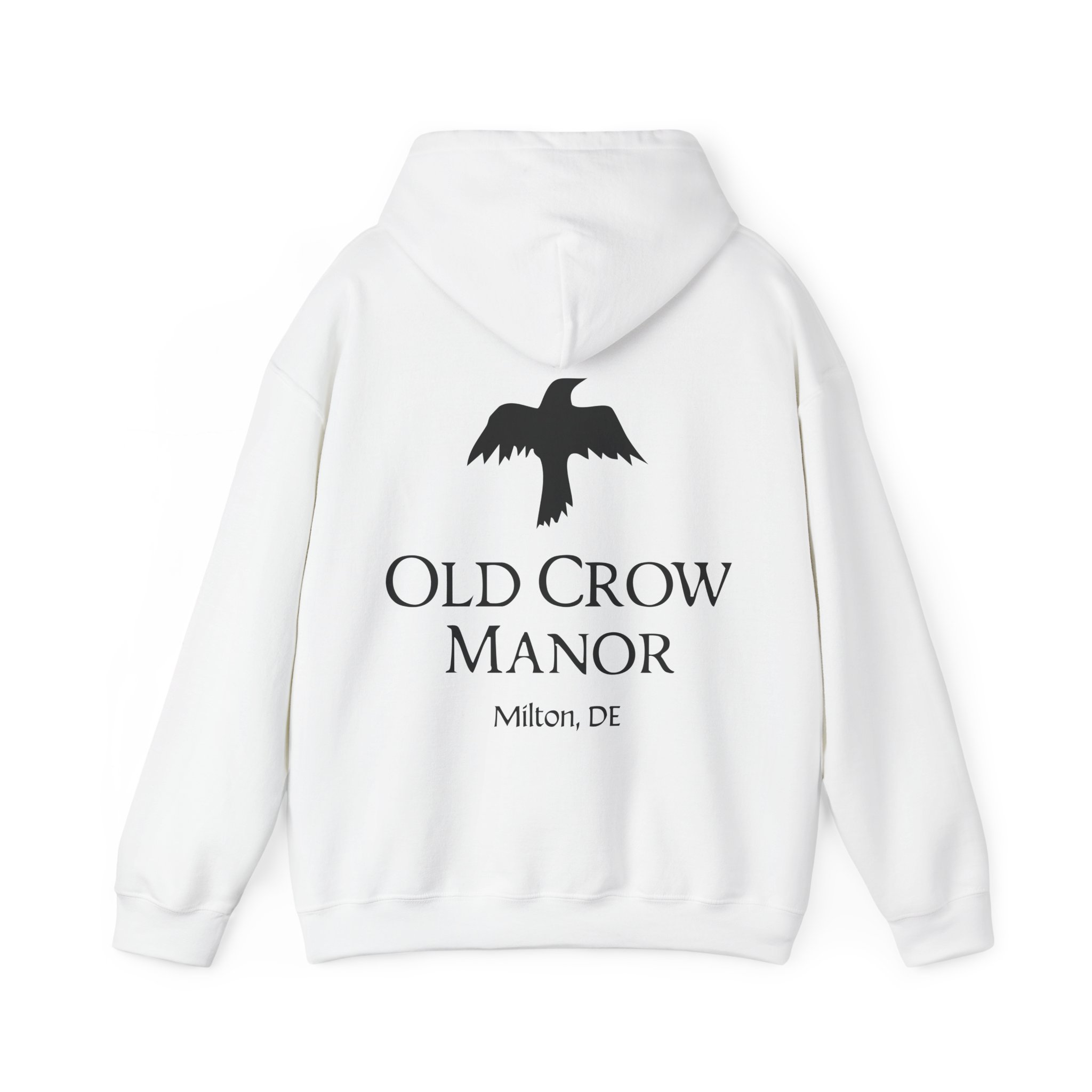 Old Crow Manor Hoodie — Crow Logo Pullover (Milton, DE) - Image 2