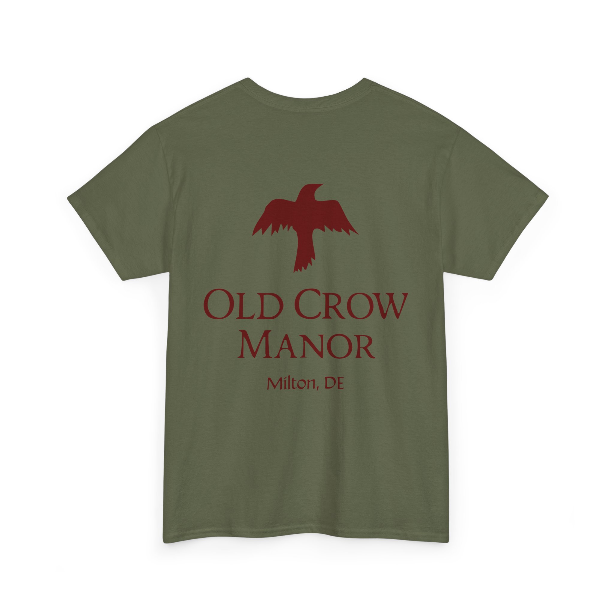 Old Crow Manor Graphic Tee, Unisex T-Shirt, Old Crow Manor Design - Image 14