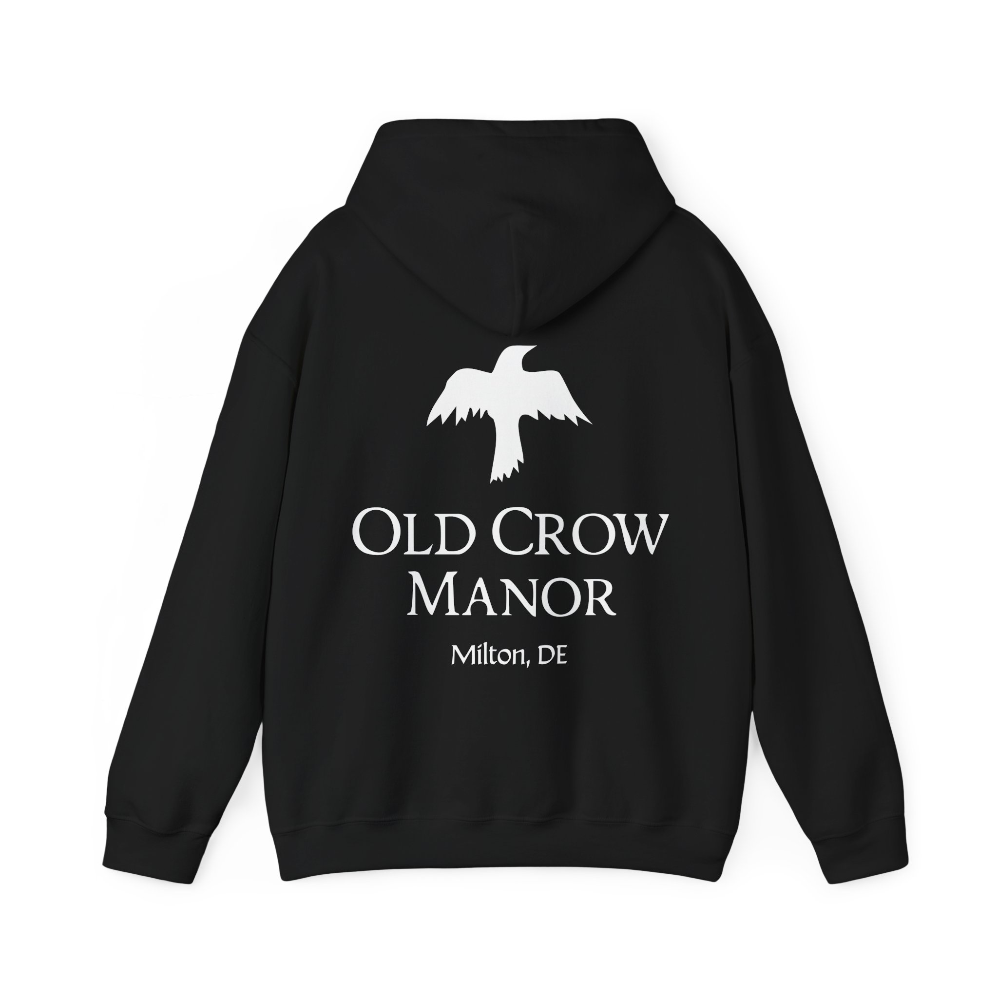 Old Crow Manor Hoodie — Crow Logo Pullover (Milton, DE) - Image 4