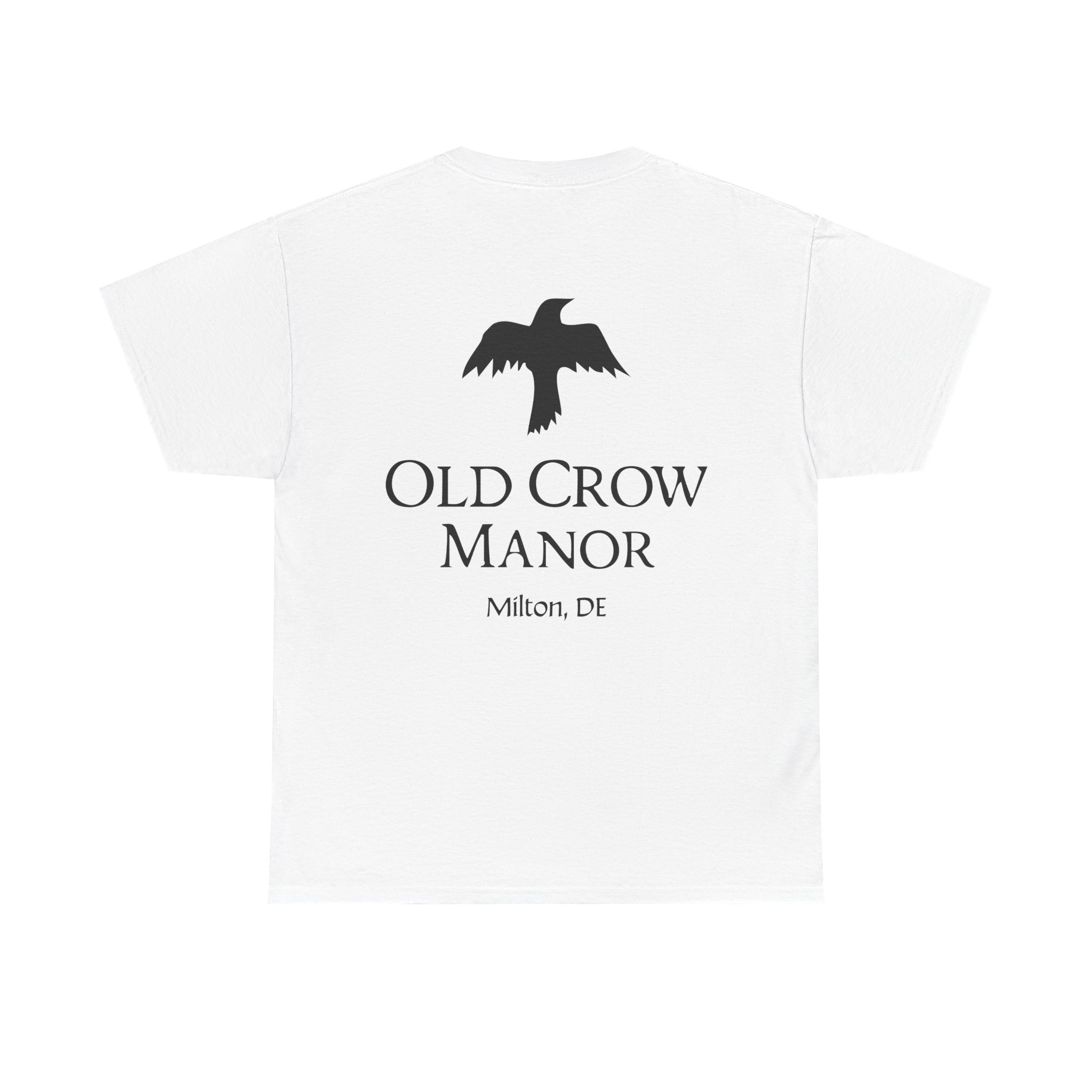 Old Crow Manor Unisex Heavy Cotton Tee - Image 2
