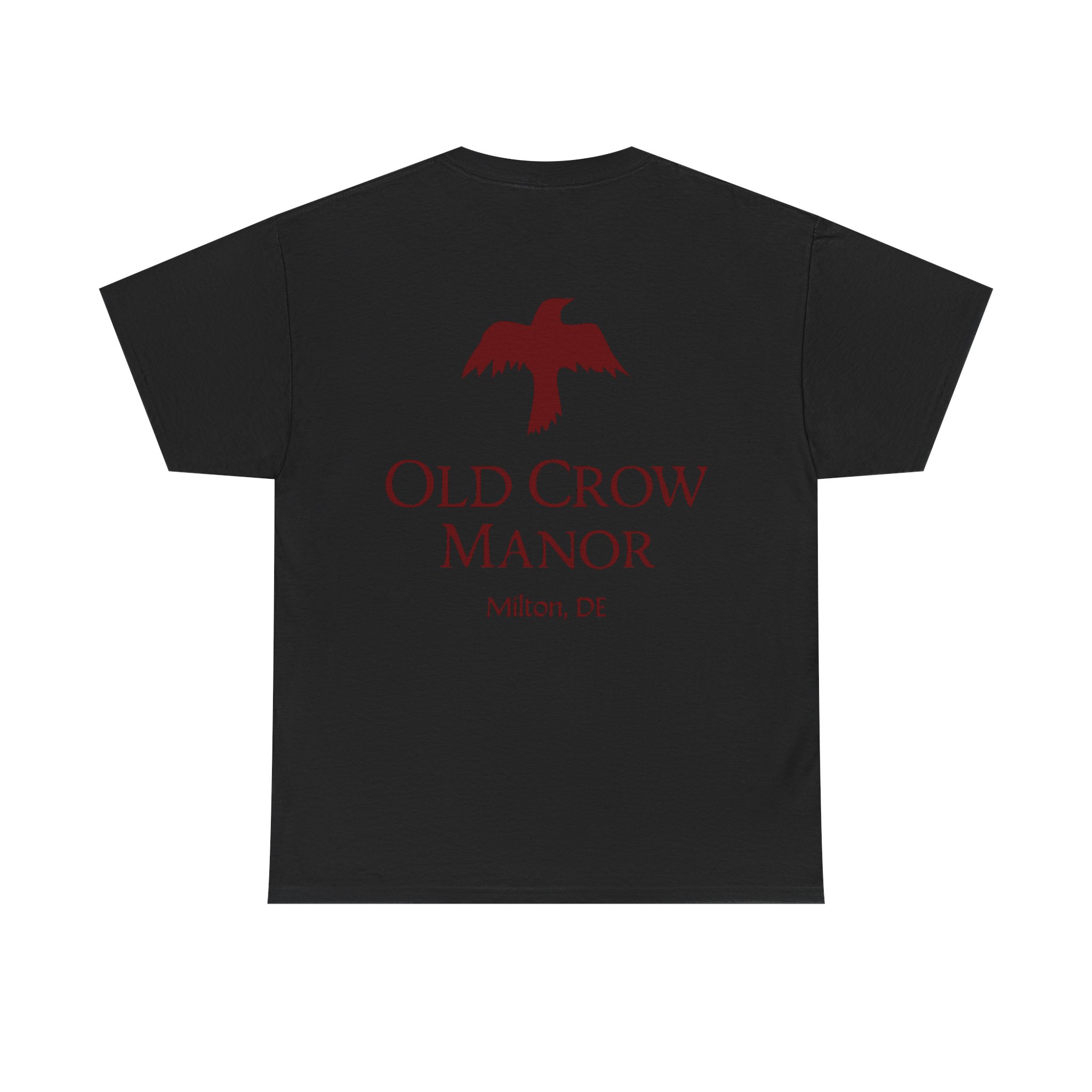 Old Crow Manor Graphic Tee, Unisex T-Shirt, Old Crow Manor Design - Image 4