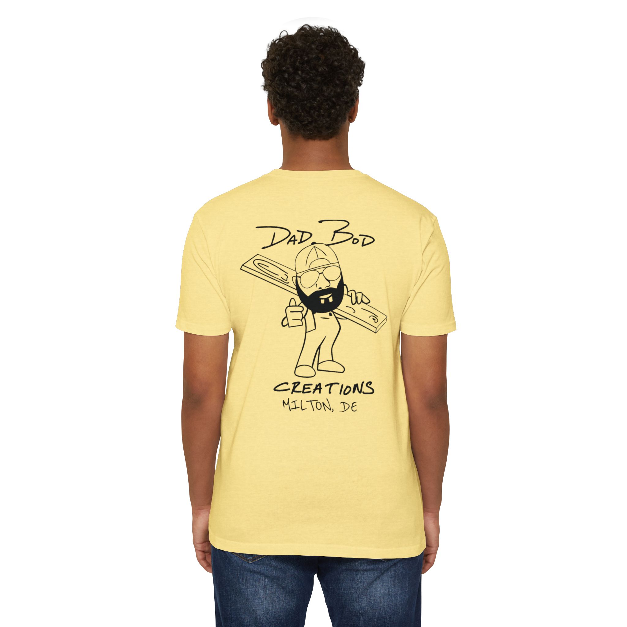 Dad Bod Creations NextLevel Soft Tee - Image 4