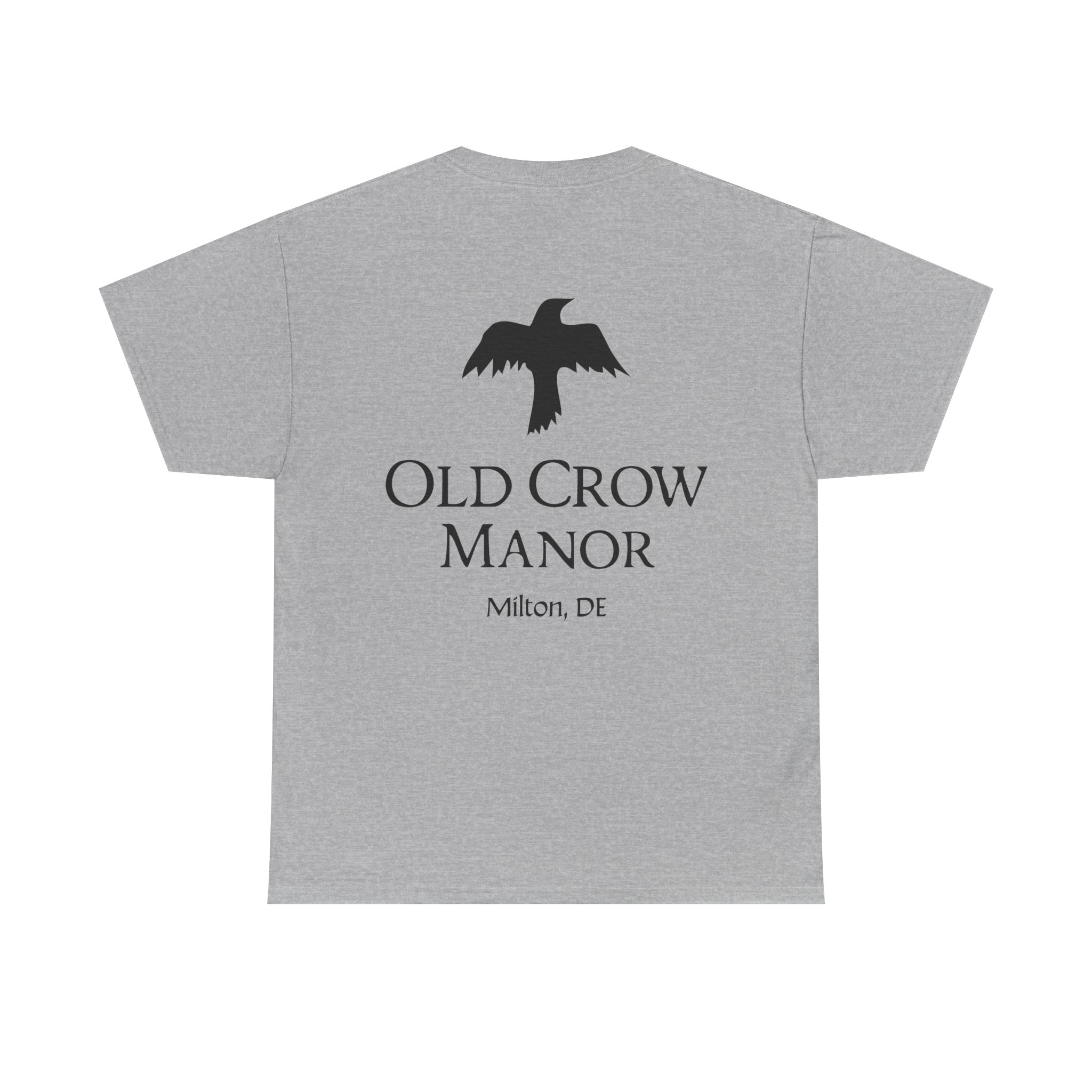 Old Crow Manor Unisex Heavy Cotton Tee - Image 16