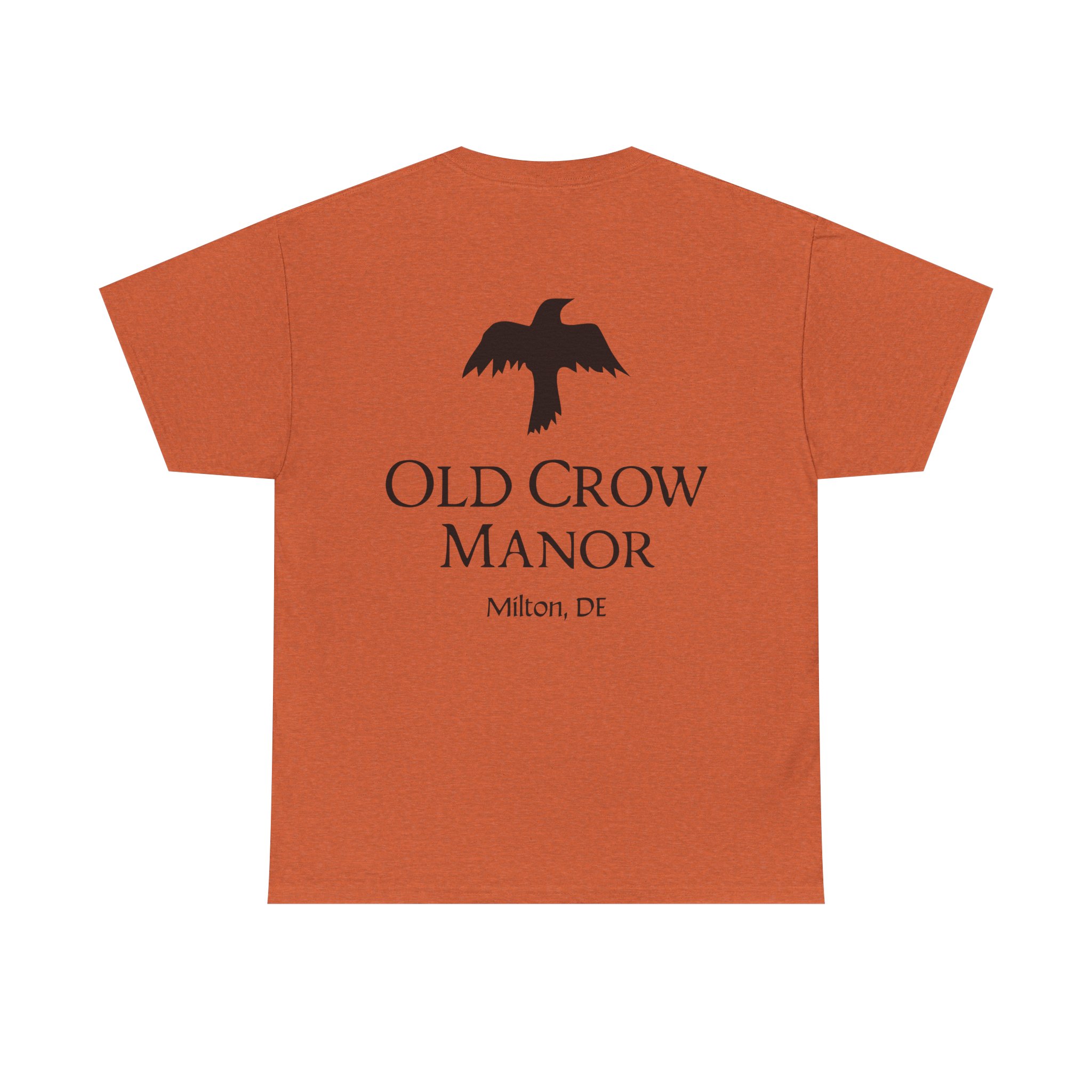 Old Crow Manor Unisex Heavy Cotton Tee - Image 14