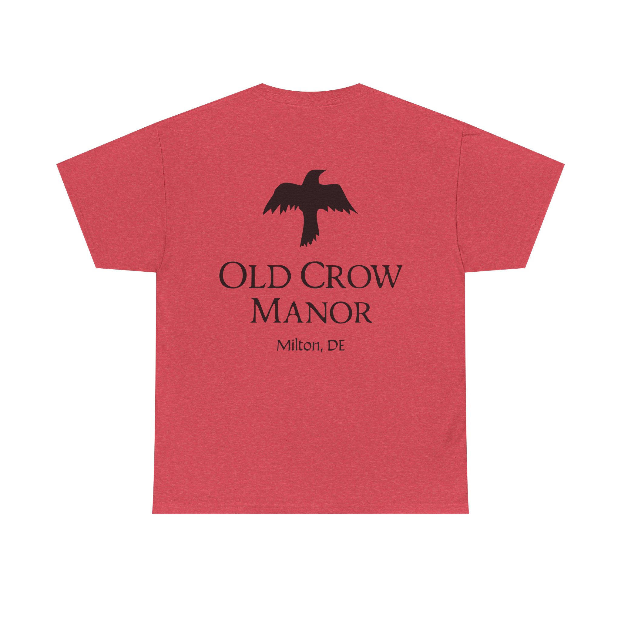 Old Crow Manor Unisex Heavy Cotton Tee - Image 26