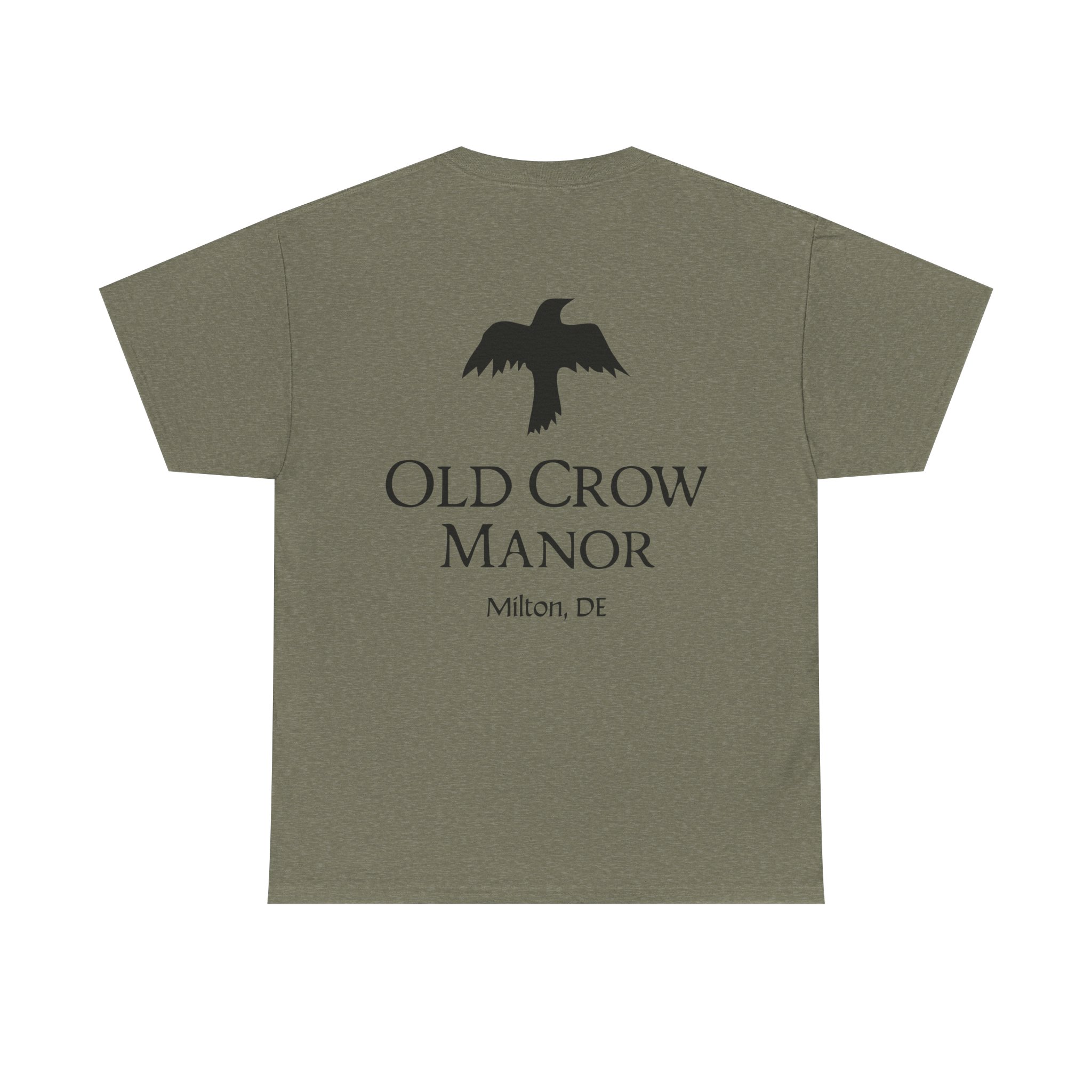 Old Crow Manor Unisex Heavy Cotton Tee - Image 18