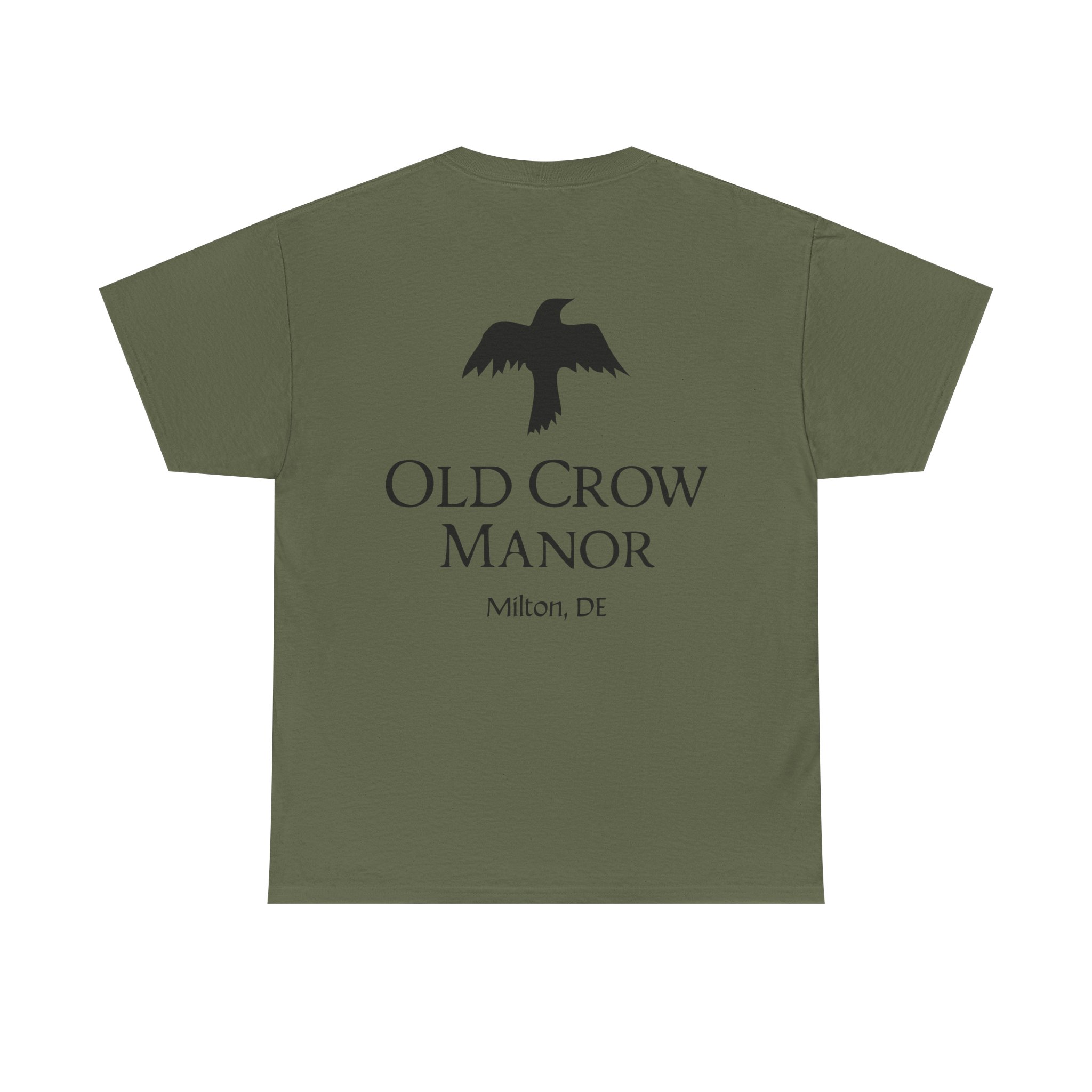 Old Crow Manor Unisex Heavy Cotton Tee - Image 20